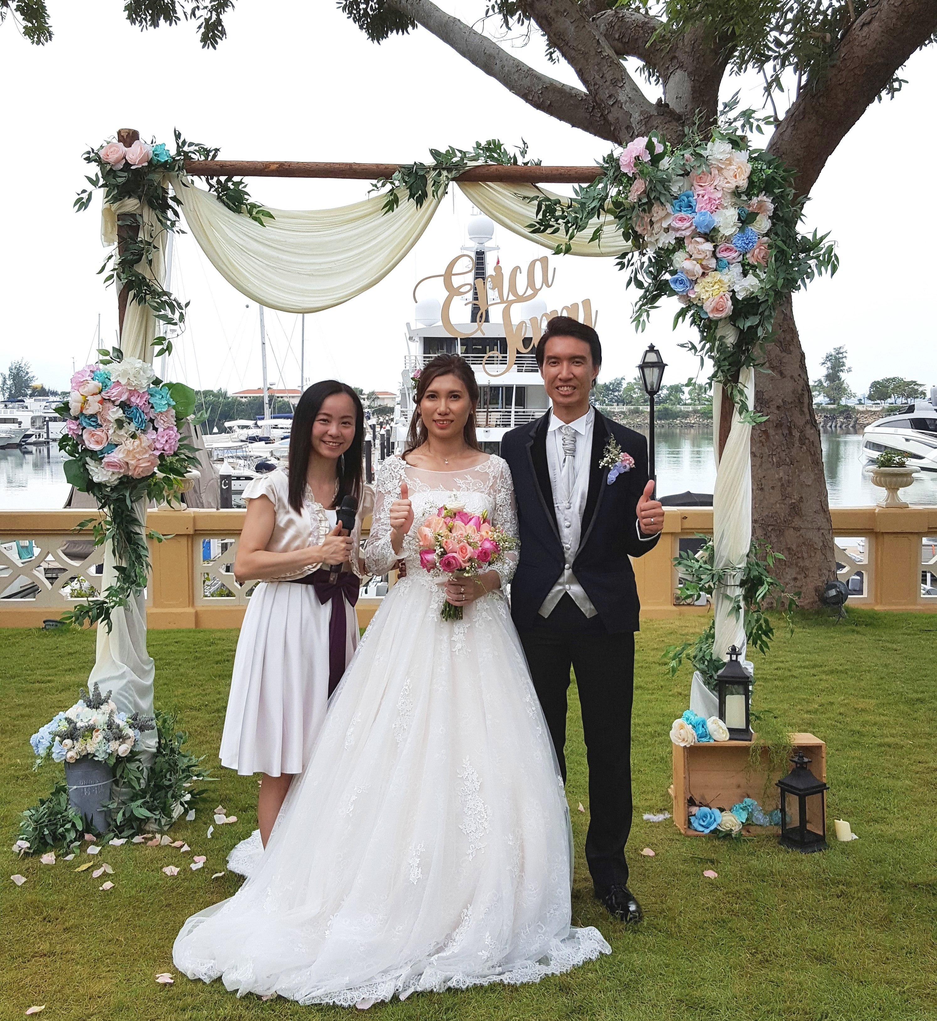 MC Angel Leung 司儀最新紀錄 - 婚禮司儀 Wedding MC@屯門黃金海岸遊艇會(2019，婚宴司儀)